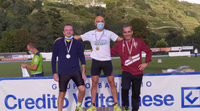 Atletica, a Chiuro i campionati regionali Master. I risultati