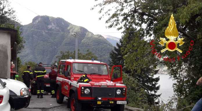 Lezzeno, scivola sul sentiero Cavargnana, elisoccorso un escursionista