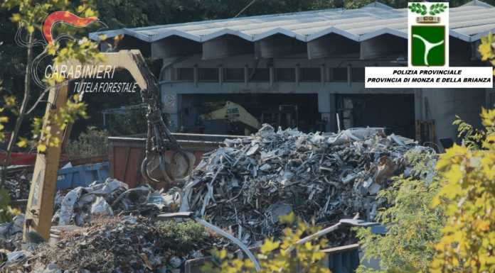 Villasanta. Impianto di rifiuti abusivo sequestrato dai Forestali