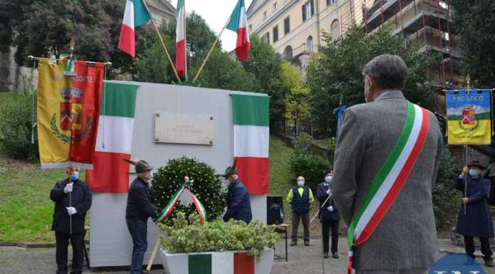 Calolzio celebra (in forma ristretta) il IV Novembre: “E’ importante essere qui oggi”