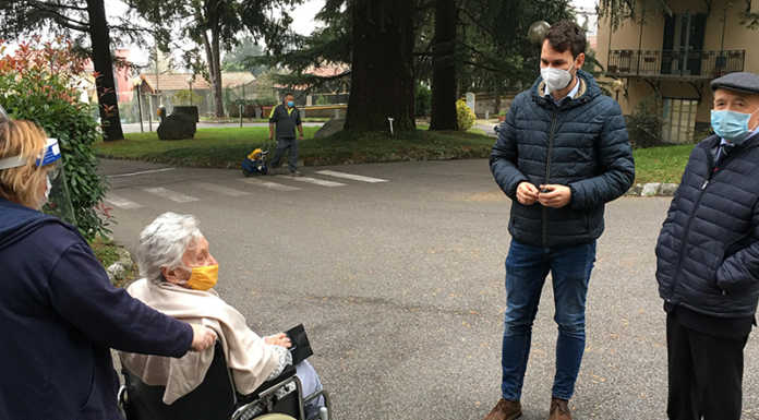In Airoldi e Muzzi avviati i colloqui senza contatto diretto tra anziani e familiari