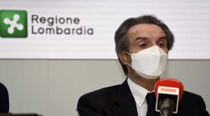 Lombardia ‘gialla’, Fontana: “Parametri stabili e 4 milioni di vaccinazioni”