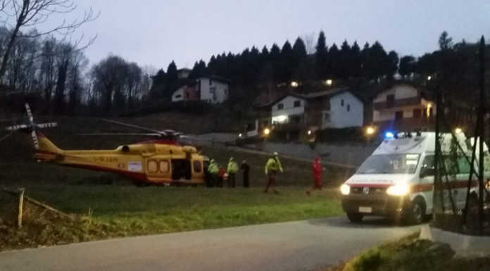 Infortunio in azienda a Ballabio, arriva anche l’elisoccorso