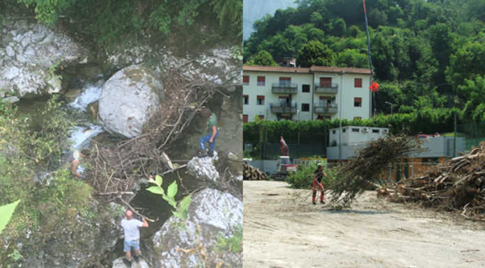 Bonacina, interventi di messa in sicurezza dell’alveo del Caldone