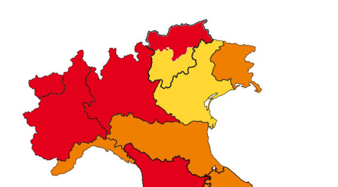 Lombardia “zona rossa” fino al 3 dicembre, in attesa della nuova classificazione