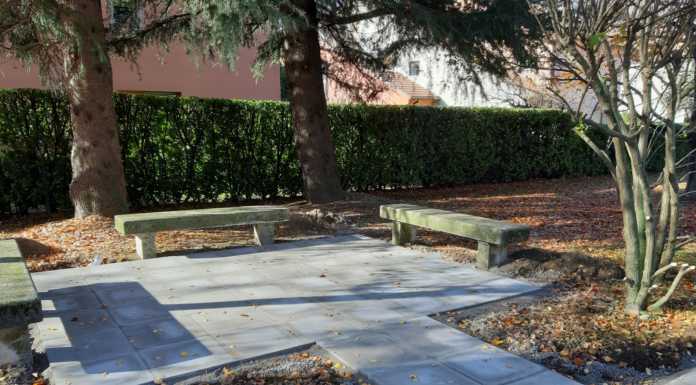 Valmadrera, frazione S. Dionigi: nuovi vialetti pedonali al parco