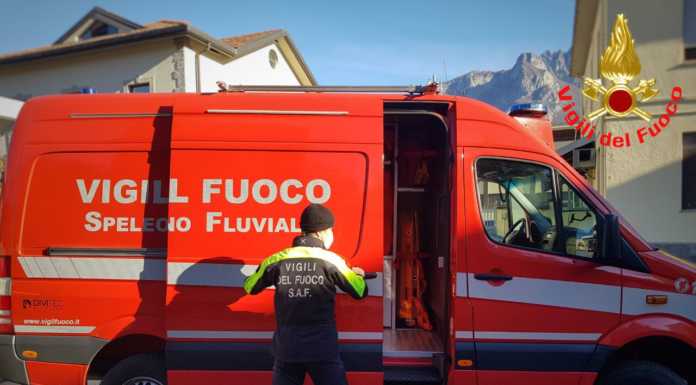 Taceno, auto in un dirupo ma all’interno i soccorsi non trovano nessuno