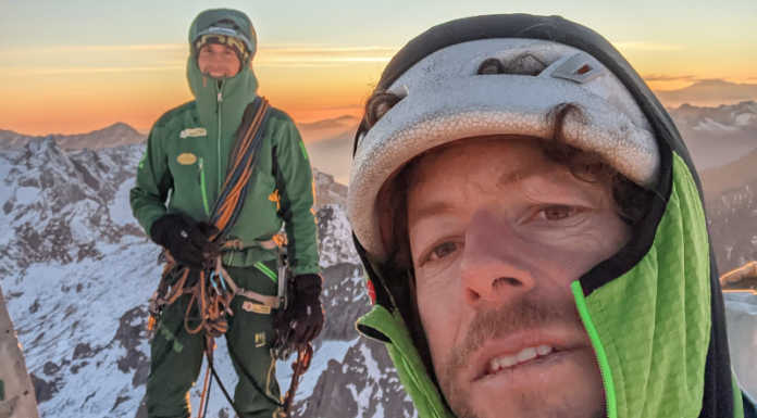 Alpinismo. Della Bordella sulla Nord-Est del Badile seguendo le tracce del Berna