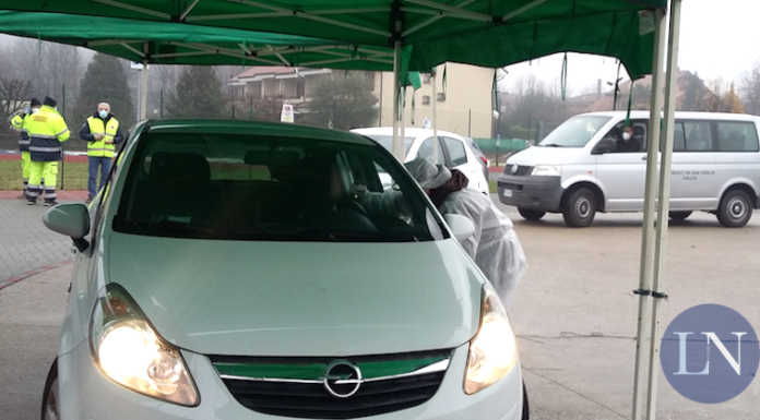 Tamponi rapidi drive through: anche a Calco attivato il servizio