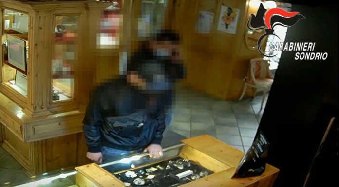 Livigno. Furto da oltre 130mila euro in una gioielleria, arrestata banda di georgiani