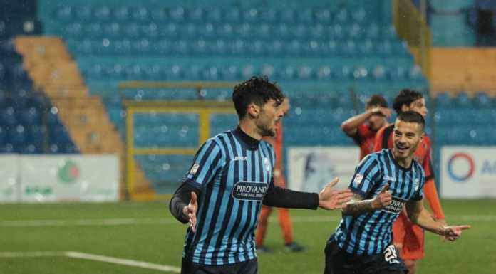 Calcio Serie C. Scatta il ritorno: il primo ostacolo del Lecco è la Giana Erminio Ferdinando Mastroianni, autore del gol partita all'andata (credit foto Calcio Lecco 1912)