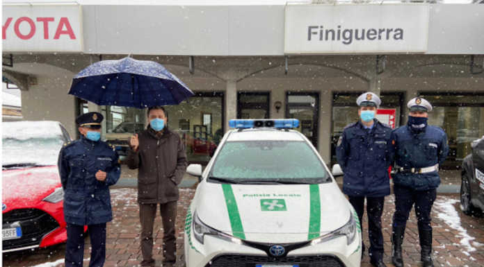 Osnago – Lomagna: auto nuova e body cam per la polizia locale