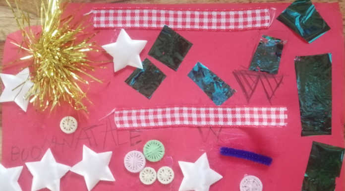 Merate, i disegni dei bambini per augurare buon Natale ai nonni