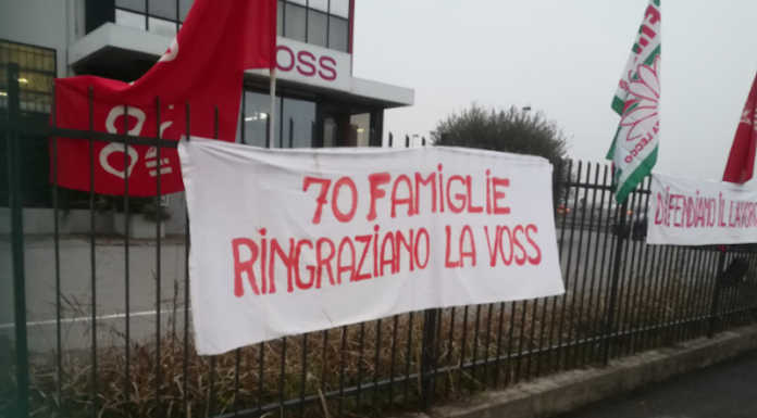 Osnago: dagli operai dell’ex Voss il sostegno ai colleghi dell’ex Gkn con la donazione dell’Arci La Lo.Co.