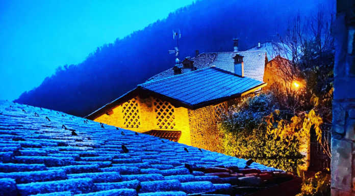 Cime imbiancate, dicembre porta la neve anche a bassa quota