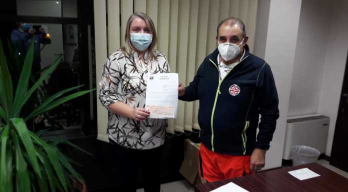 Calolzio. Regalo di Natale della Pro Loco ai Volontari del Soccorso