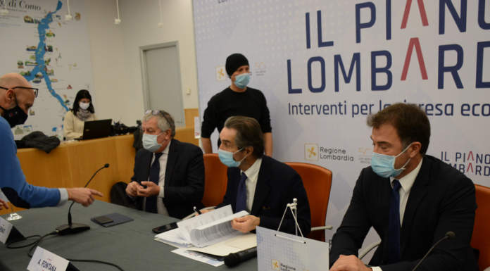 Piano Lombardia. Il governatore Fontana a Lecco: incontro con i sindaci