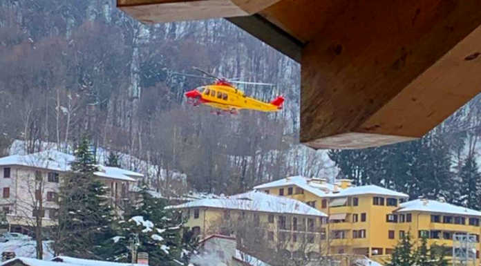 Malore a Ballabio, interviene l’elisoccorso