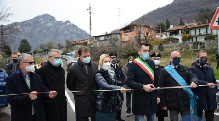 Una ‘svolta’ per Mandello: inaugurato lo svincolo della SS36