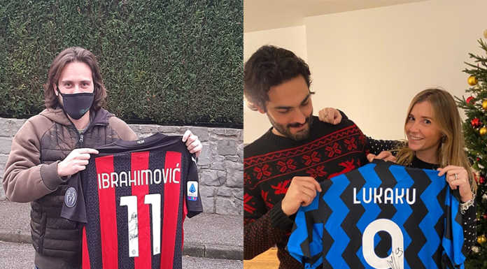 Valmadrera: ‘battute’ all’asta benefica le maglie di Ibrahimovic e Lukaku