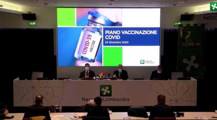 Covid. Il piano di vaccinazioni in Lombardia: si parte da ospedali e RSA
