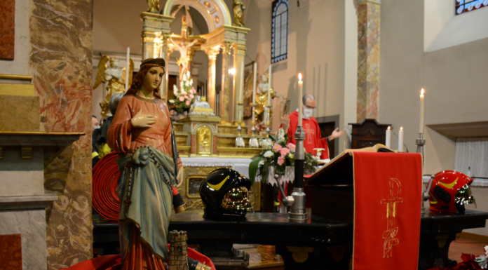 Santa Barbara: i Vigili del Fuoco a Lecco celebrano la patrona