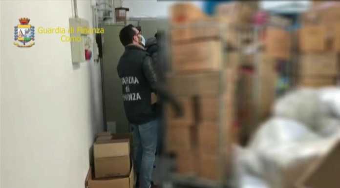 Nel comasco sequestrata una tonnellata di fuochi pirotecnici