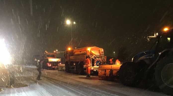 Maltempo. Statale 36 chiusa a Morbegno a causa della neve