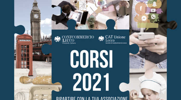Formazione 2021: ecco il piano di Confcommercio Lecco