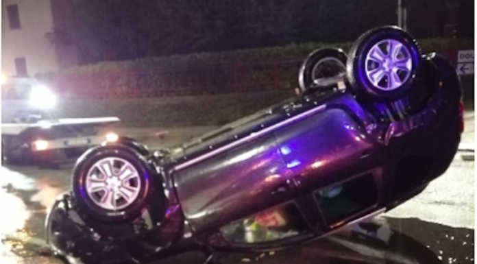 Dolzago, incidente alla rotonda: due feriti in ospedale