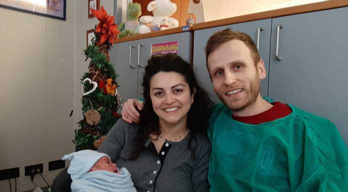 Federico e Chiara sono i primi nati del 2021 agli ospedali di Lecco e Merate