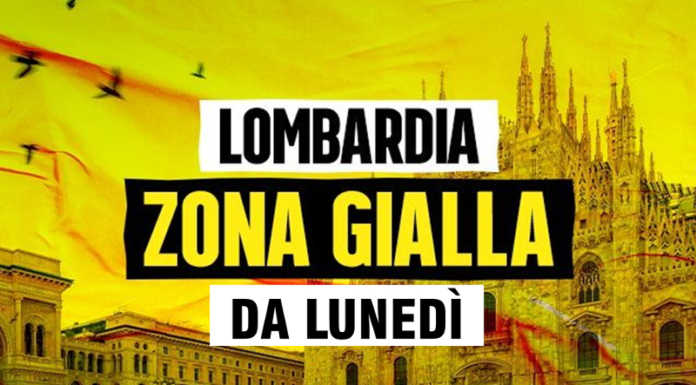 Lombardia da lunedì 1 febbraio in zona gialla, ecco nel dettaglio cosa cambia