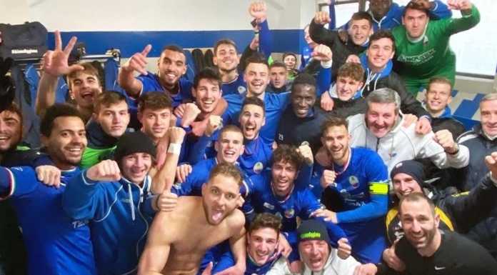 Calcio Serie D. Il NibionnOggiono rifila un poker al Seregno e continua a volare La festa del NibionnOggiono (foto tratta dalla pagina Facebook del NibionnOggiono)