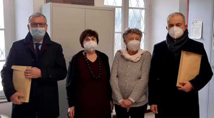 Lecco. Il Prefetto De Rosa e il Questore D’Agostino in visita alla sede dell’Anpi Prefetto e Questore nella sede dell'Anpi Lecco