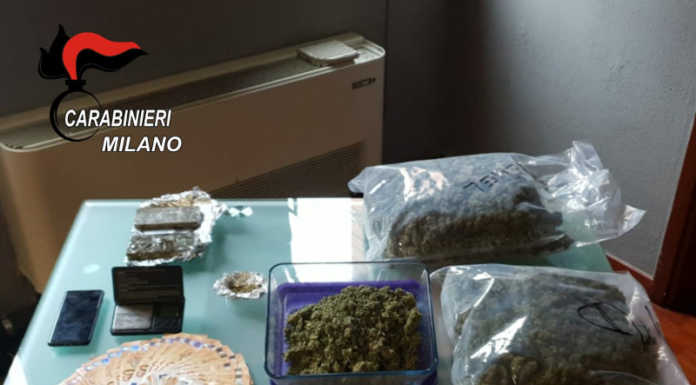 Senago, 24enne arrestato dai Carabinieri per spaccio