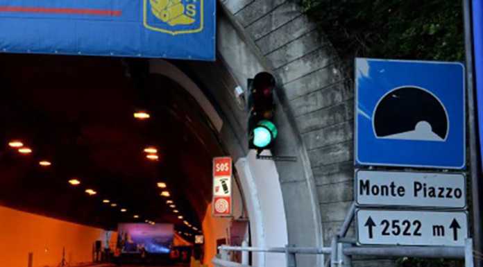 Milano-Cortina 2026: ispezione al cantiere della galleria Monte Piazzo di Colico