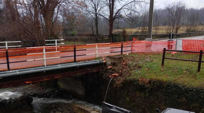 Valgreghentino. Al via i lavori per l’ampliamento del ponte del polo scolastico