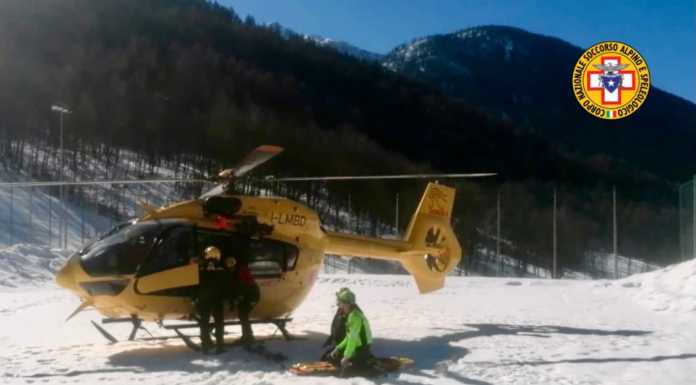Teglio. Valanga sulla Cima Torena, tre scialpinisti trasportati all’ospedale elisoccorso