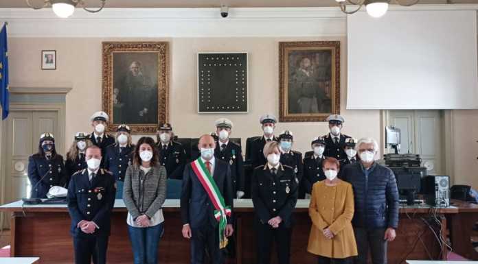 Emergenza Covid, un riconoscimento alla Polizia Locale di Lecco