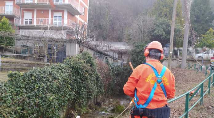 Lecco. Volontari al lavoro per la pulizia del torrente Culigo a Chiuso Pulizia Culigo Chiuso