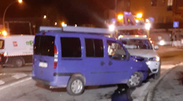 Brivio, tre auto coinvolte nell’incidente alla rotonda in via Como