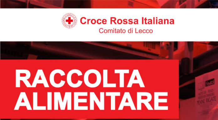 Croce Rossa di Lecco, il 21 febbraio torna la raccolta alimentare