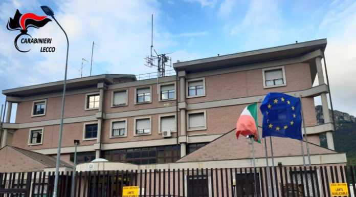 Lavori alla stazione Carabinieri di Lecco, apertura al pubblico presso il Comando Provinciale