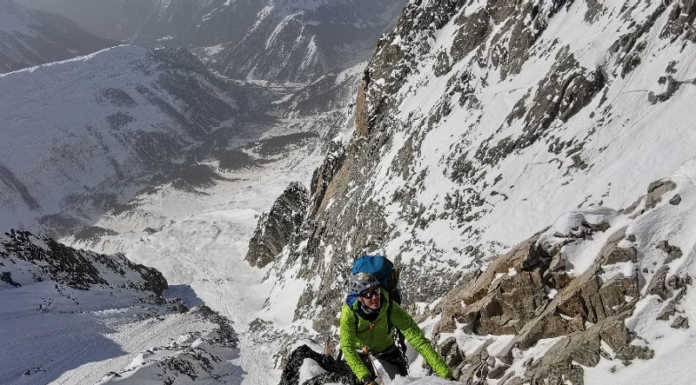 Alpinismo. Il regalo di Berna: nuova via sul versante Sud delle Grandes Jorasses