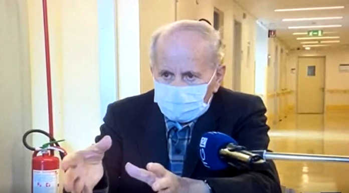 Laorca. A 92 anni guarisce dal covid, ma monsignor Barone pensa già al “suo” Congo Monsignor Antonio Barone intervistato dal telegiornale regionale di Rai 3