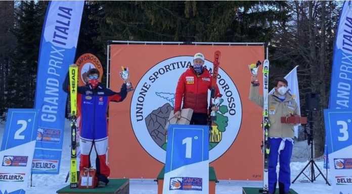 Sci Club Lecco. Molteni torna da Sella Nevea con un 3° posto nel Libera Nicolò Molteni Sella Nevea