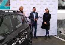 Giorgia Crivello e Franco Bobbiese ospiti in concessionaria Messa T per presentare la nuova gamma Dacia Sandero