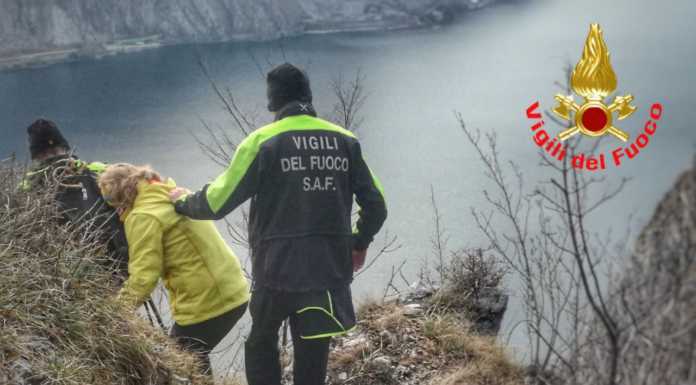 Lecco. Si perde in zona Pizzetti, donna riportata a valle dai Vigili del Fuoco San Martino Pizzetti Vigili del Fuoco
