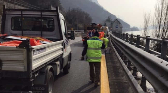 Viabilità. Statale 36: stanotte chiusure tra Bellano e Colico in direzione Nord