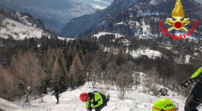 Esercitazione in Grignetta per il Nucleo SAF dei Vigili del Fuoco di Lecco